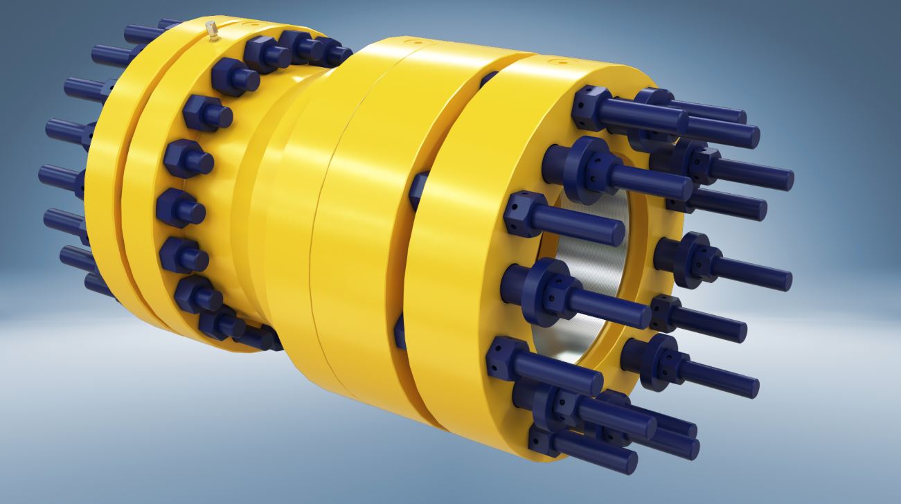 Oceaneering Smart Flange 4 Connector