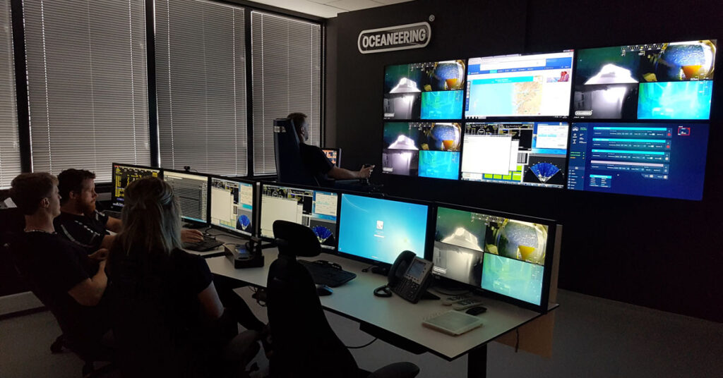Oceaneering Onshore Remote Operations Center OROC Stavanger