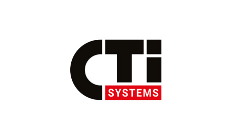 CTi Systems logo in black and red