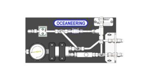 Top view of the 10K Intensifier Panel with complete panel layout