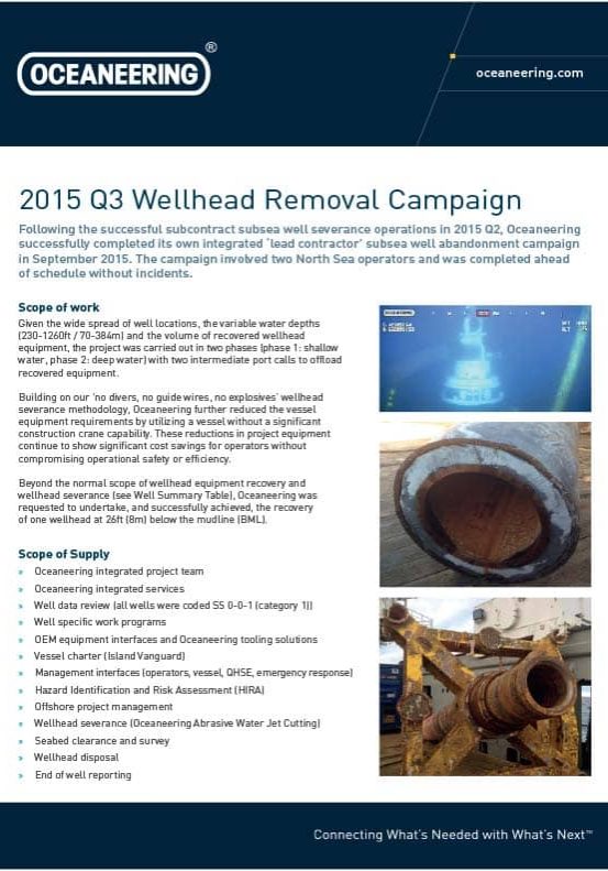 2015 Q3 Well Abandonment Campaign Case Study Final 1